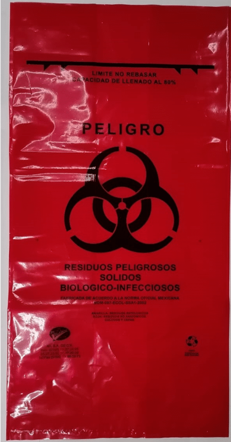 Bolsa recolectora RPBI