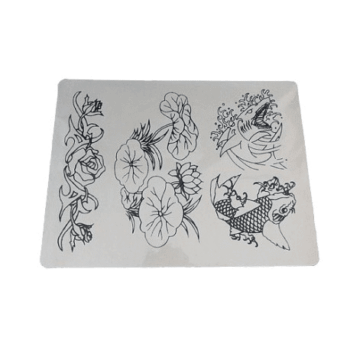 PIEL SINTETICA PARA TATTOO CON DIBUJO