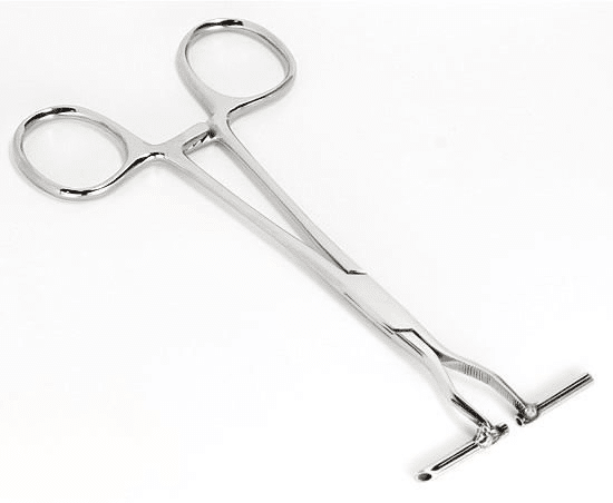 Pinzas de acero para tabique recto de 6 "