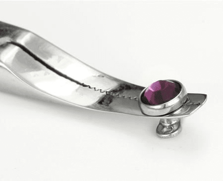 Thin 5" MicroDermal Pinzas de acero