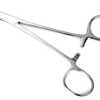 MicroDermal Pinzas de 5 "de largo con mordazas de 3 mm