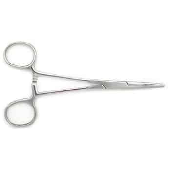 Pinzas hemostáticas rectas para mosquitos de 5 "