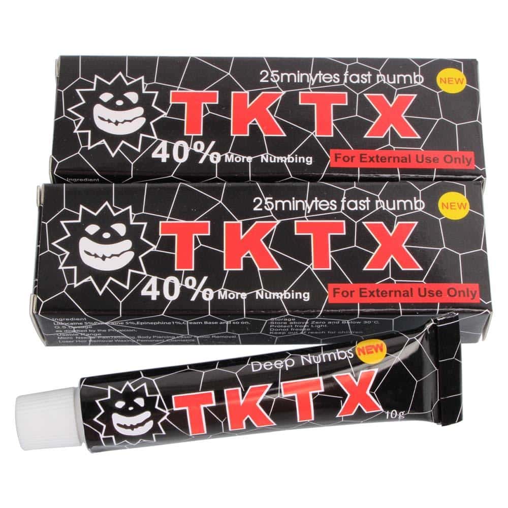 CREMA ANESTÉSICA 10 piezas X $1000