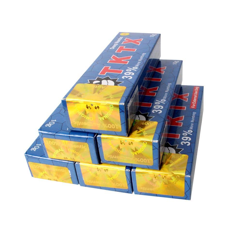 CREMA ANESTÉSICA 10 piezas X $1000