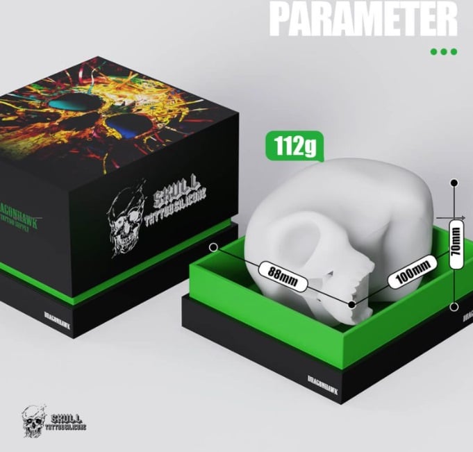 Calavera de Silicon Drawonhawk