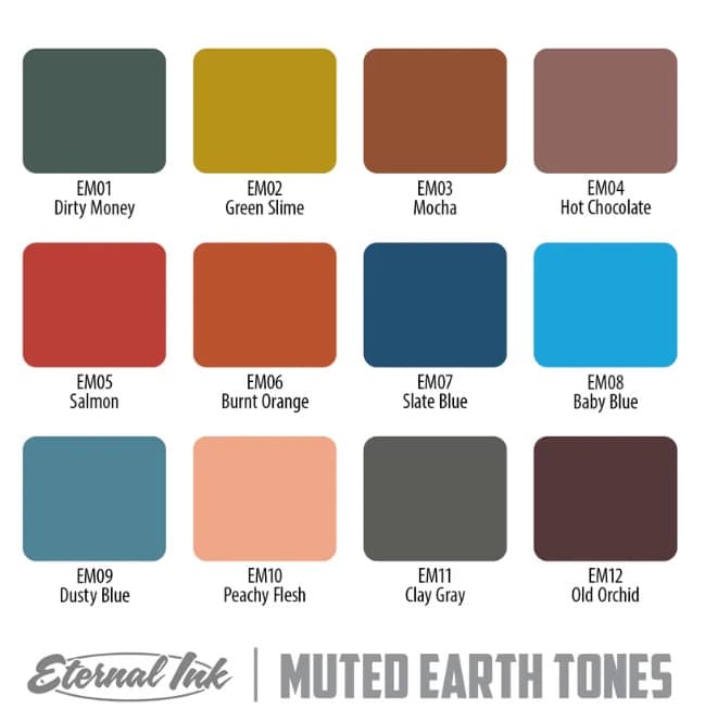 Muted EarthTone Set