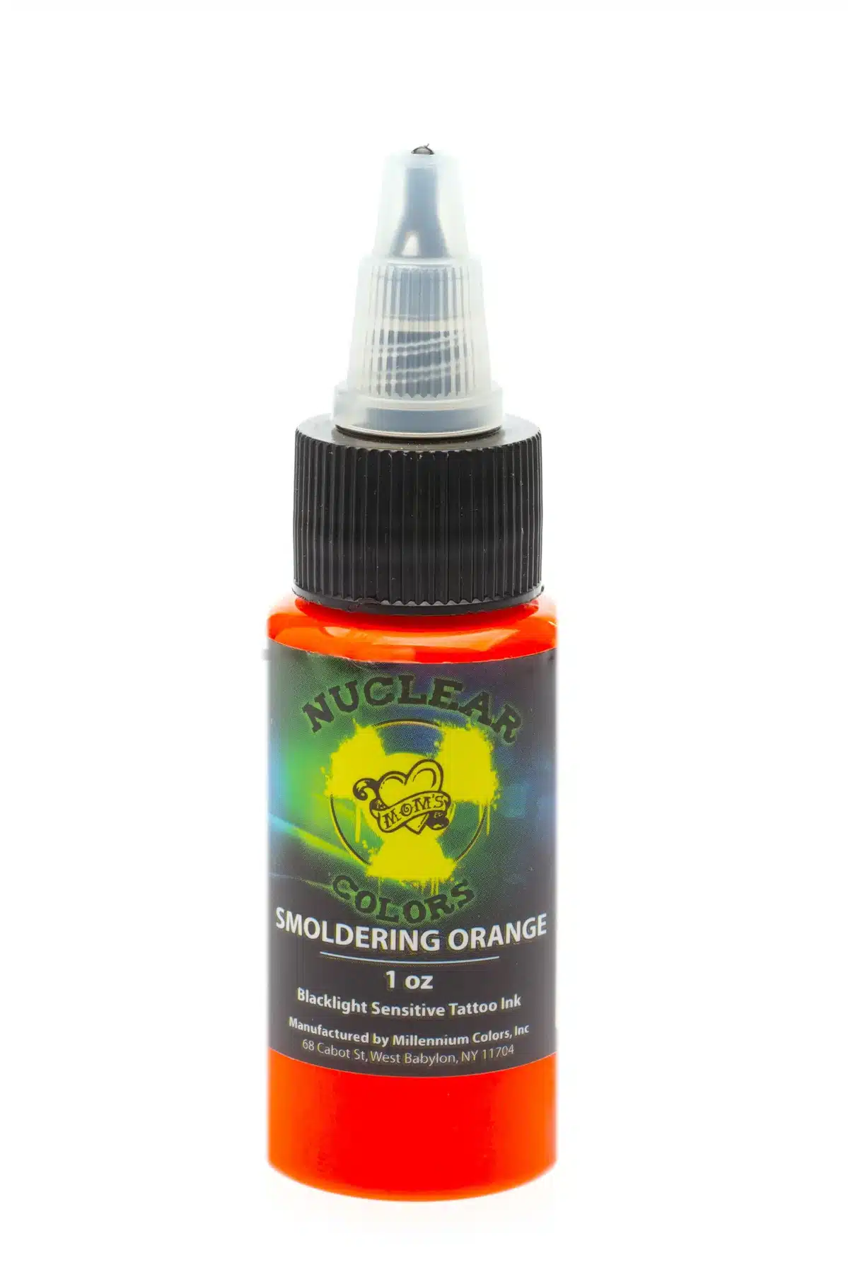 Mom's Nuclear Blacklight Smoldering Orange