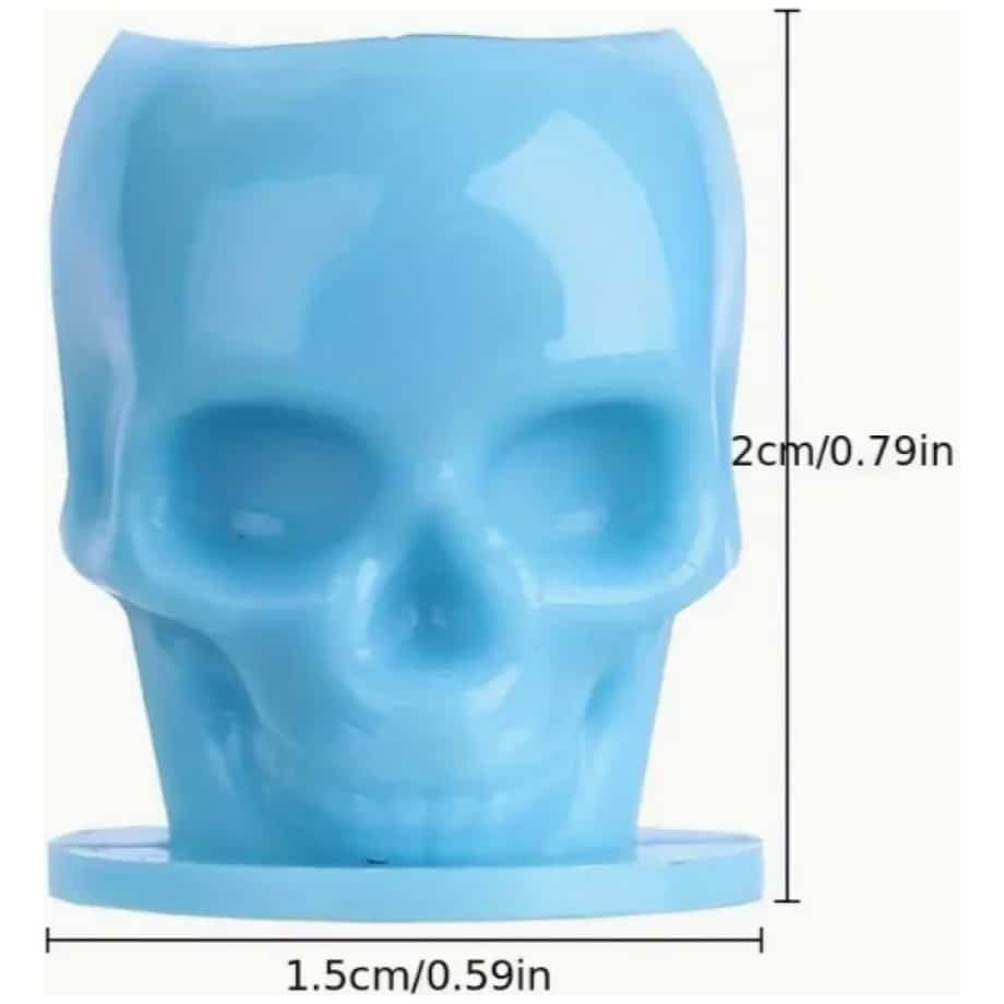 CAPS SKULL BLUE 3