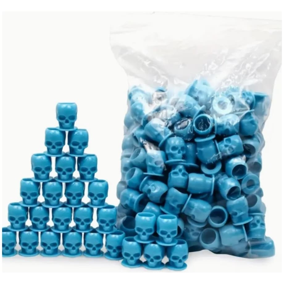 CAPS SKULL BLUE