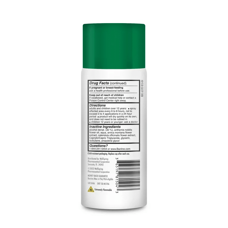 Bactine Max Dry Spray