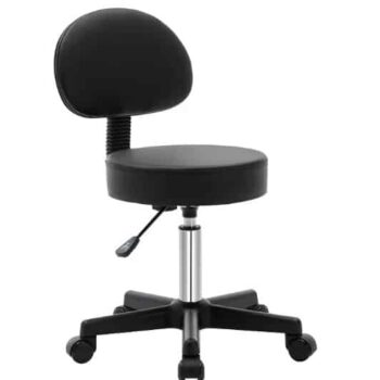 Silla redonda con ruedas