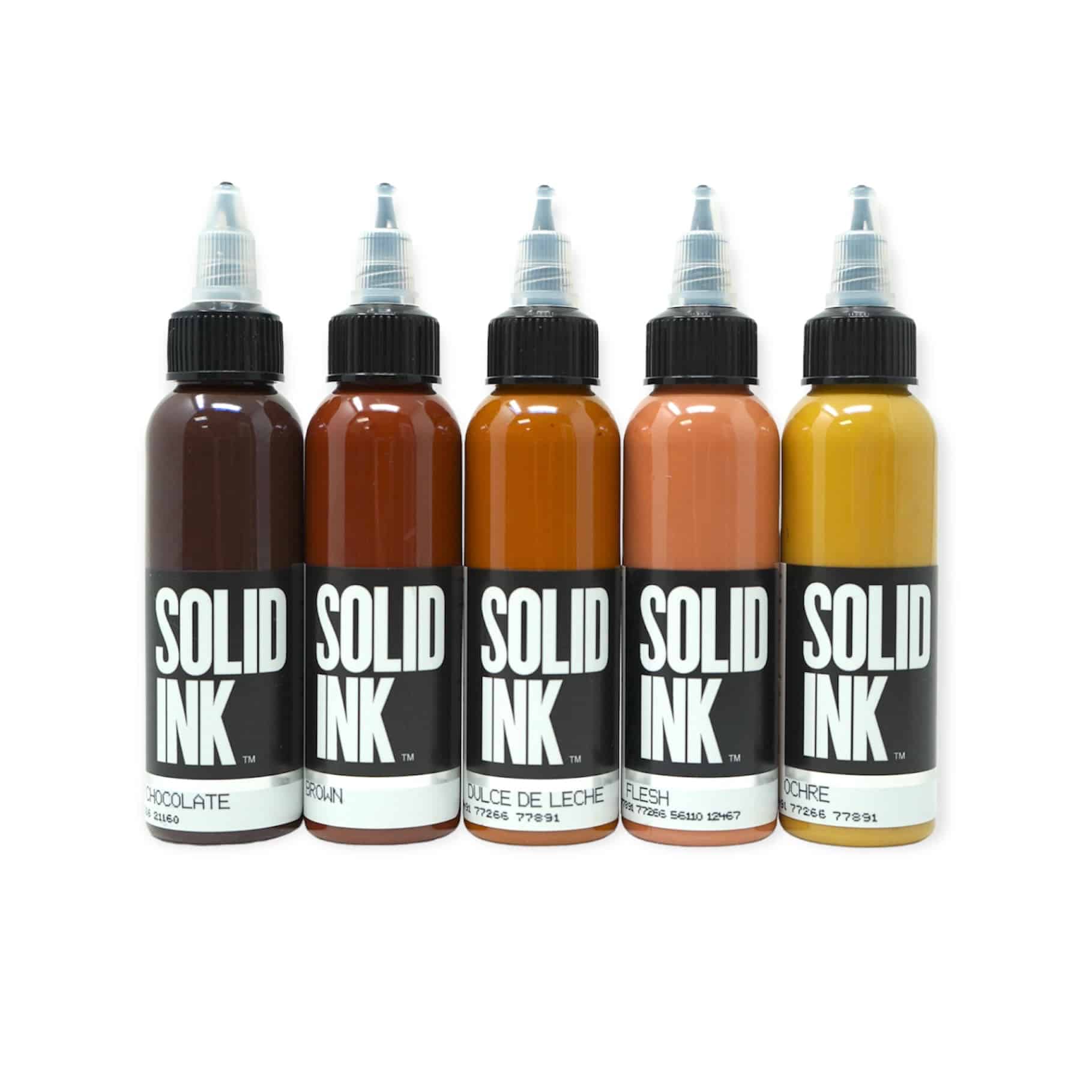Solid Ink Brown Set