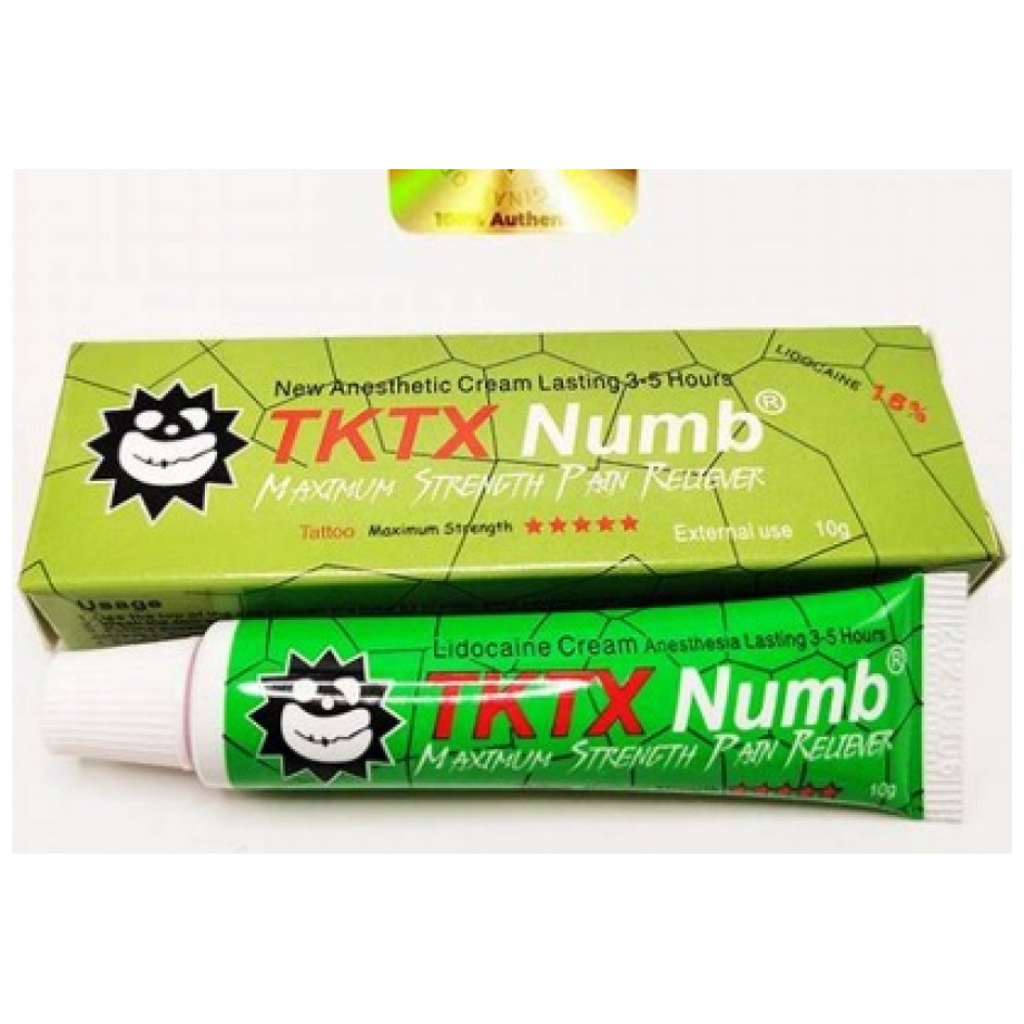 tktx NUMB GREEN