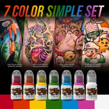 World Famous 7 Color Simple Set