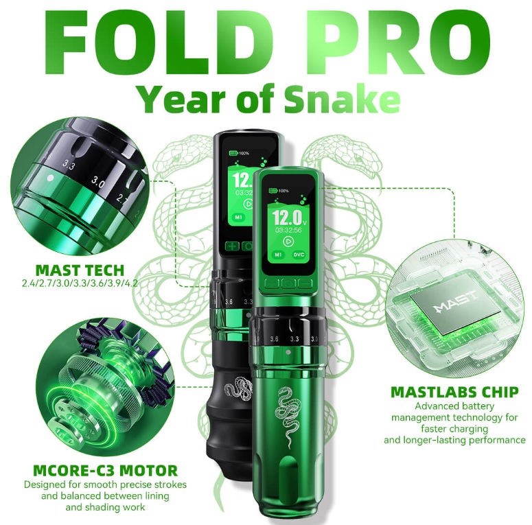 Dragonhawk Fold Pro Year of Snake Edition