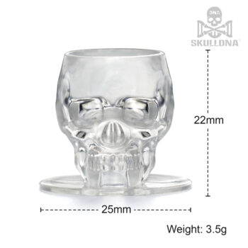 CAPS AVA CRISTAL skull