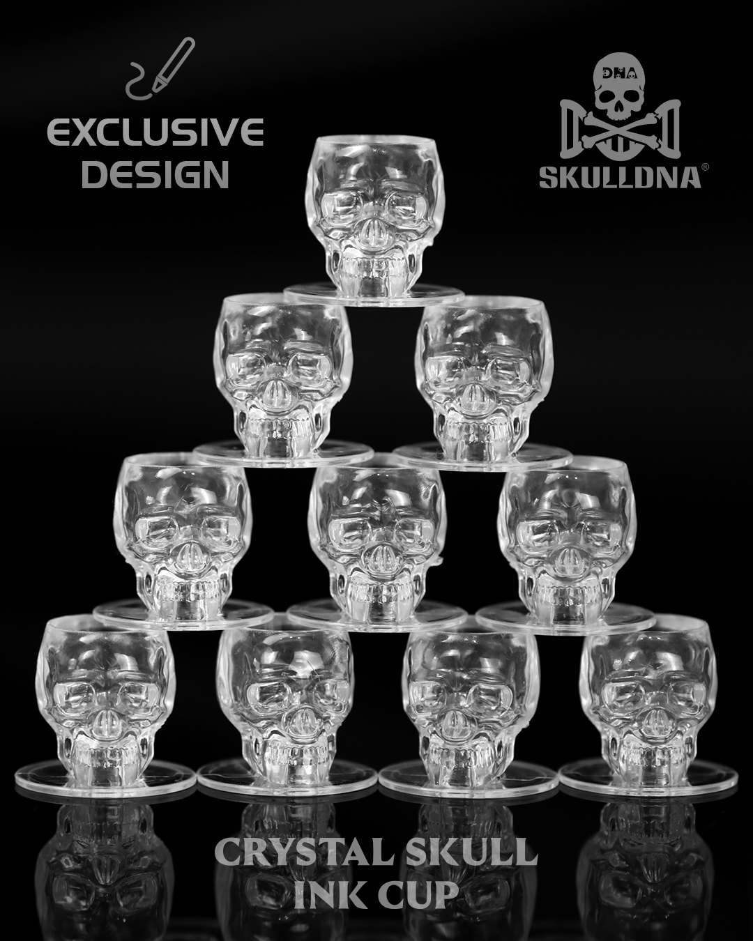 CAPS AVA CRISTAL skull
